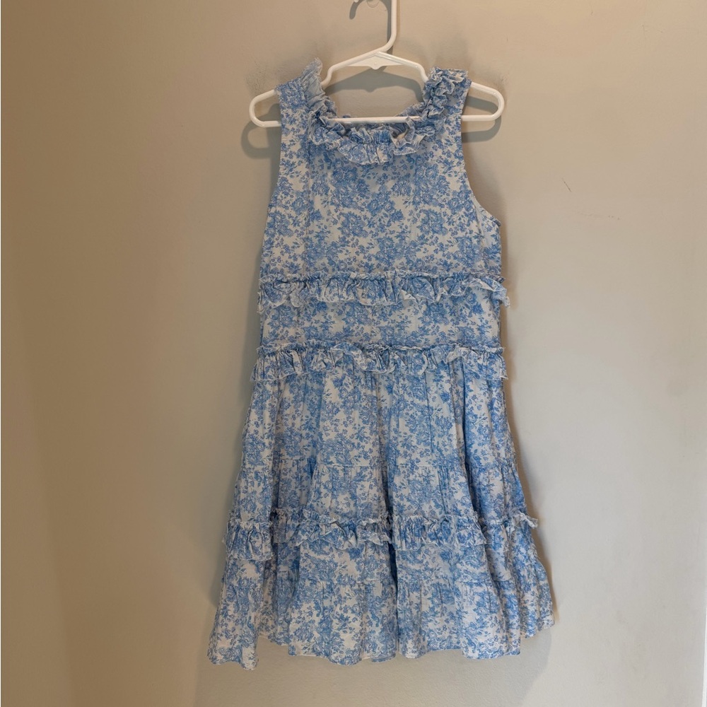 LoveShackFancy Floral Ruffle Tiered Dress